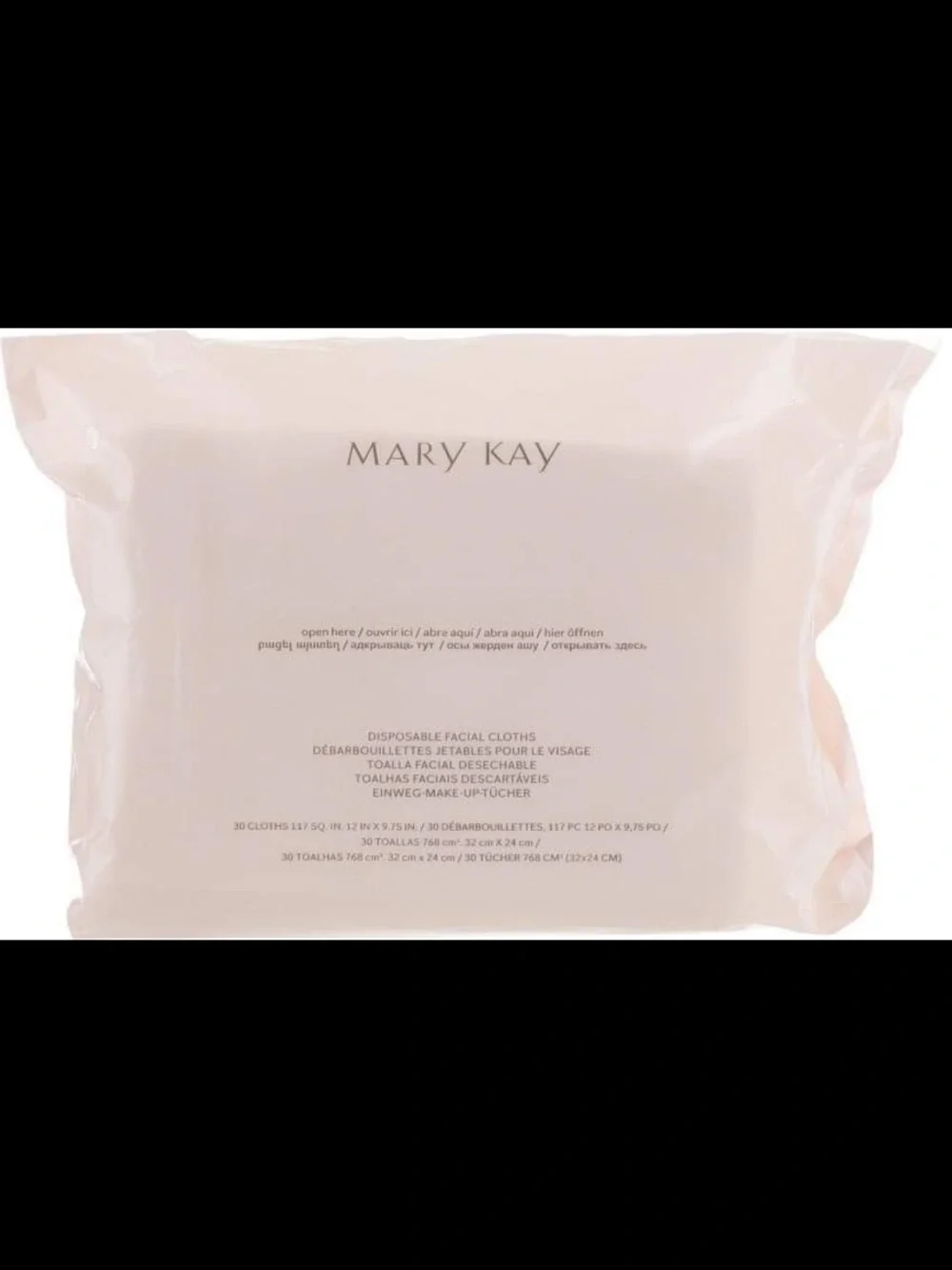 MK Makeup Brush Pink Bristles and  Eye Renewal Cream Disposable Facial Cloths 30